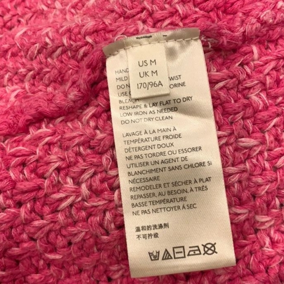 Rare Free People Chunky Cable Knit Sweater Dress Medium - Picture 12 of 16